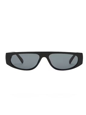 Le Specs Le Ritual in Black Smoke Sunglasses.
